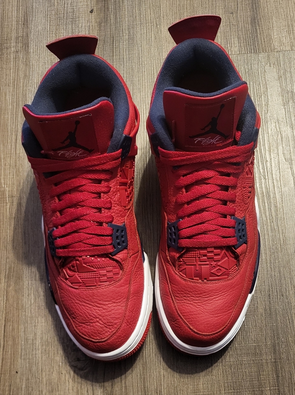 Jordan Men’s Red Flight Sneakers